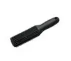 Brosse anti-poils en caoutchouc noir
